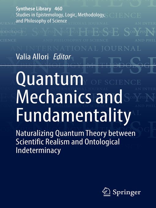 Title details for Quantum Mechanics and Fundamentality by Valia Allori - Wait list